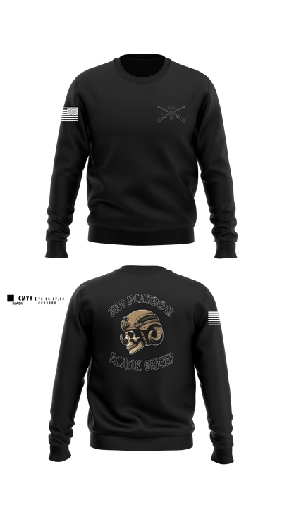 3rd PLT Black Sheep 32884167 Crew Neck Sweatshirt - 85
