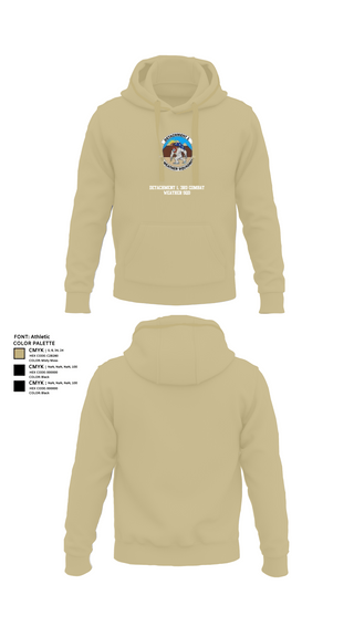 Hoodie, Detachment 1, 3rd Combat Weather Sqd, Air Force, Teamtime, Team time, sublimation, custom sports apparel, team uniforms, spirit wear, spiritwear, sports uniforms, custom shirts, team store, custom team store, fundraiser sports, apparel fundraiser