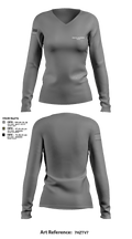 Special Response Team 58214758 Women's Long Sleeve V-neck Shirt - 1