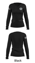 Ape Team 76763933 Women's Long Sleeve V-neck Shirt - 35