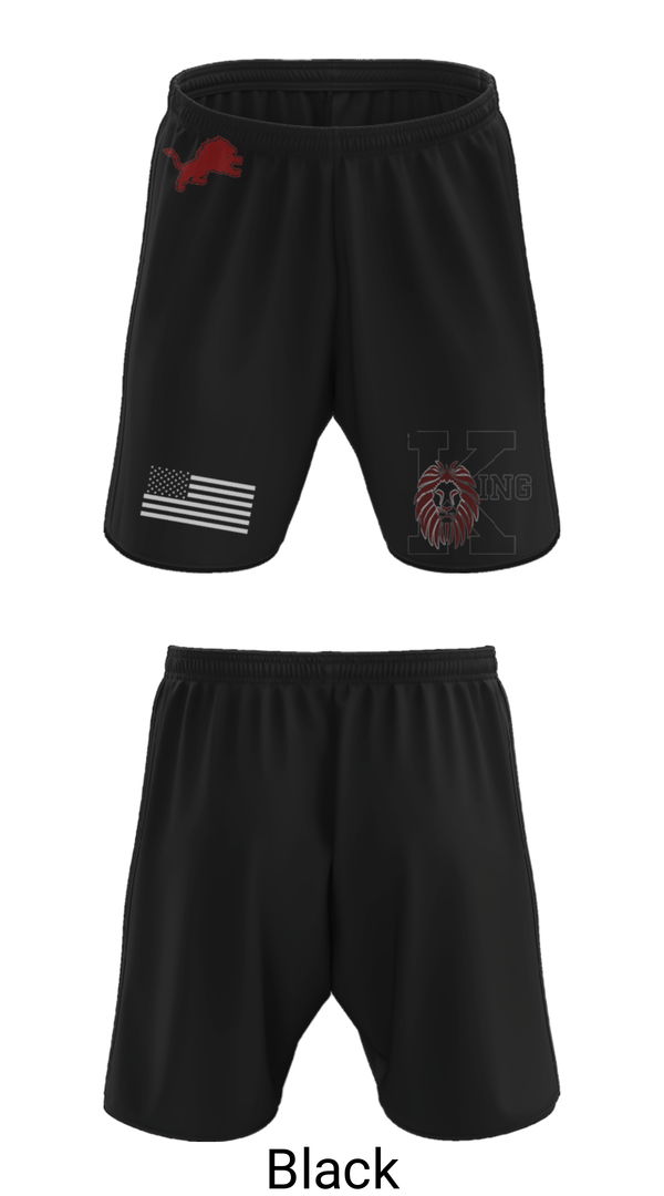 Athletic Shorts With Pockets, Martin Luther King Jr High School Tennis, Tennis, Teamtime, Team time, sublimation, custom sports apparel, team uniforms, spirit wear, spiritwear, sports uniforms, custom shirts, team store, custom team store, fundraiser sports, apparel fundraiser
