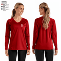 Red Lake County Central Volleyball 76259613 Long Sleeve Performance Shirt - 2