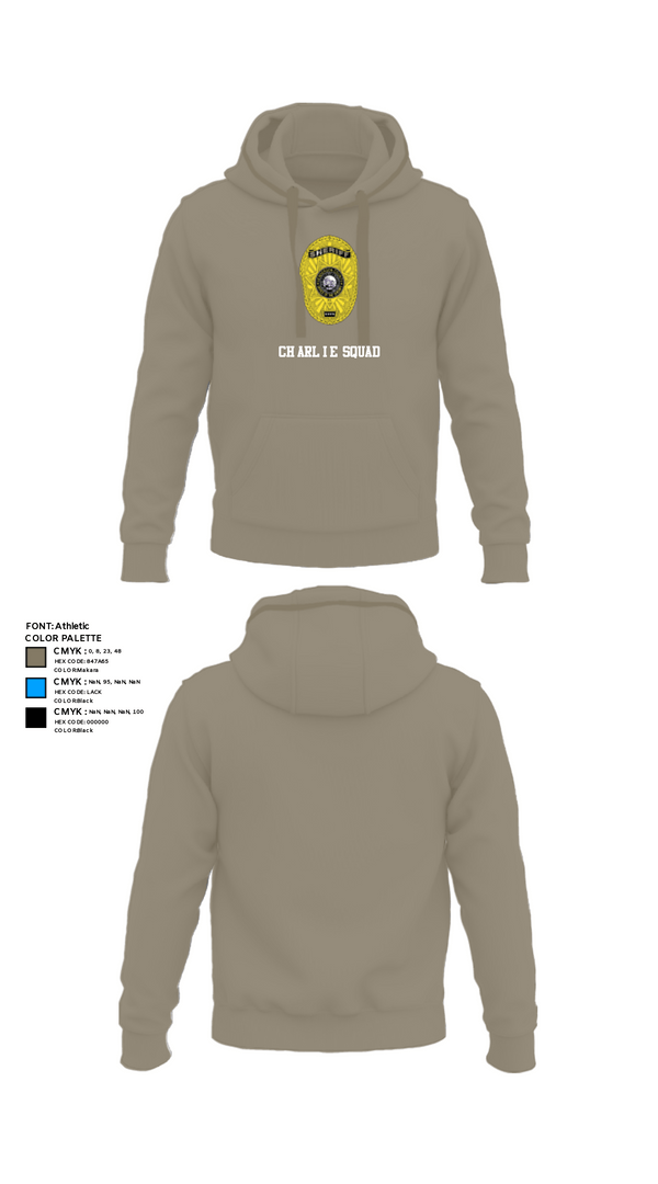 Hoodie, Charlie Squad, Police, Teamtime, Team time, sublimation, custom sports apparel, team uniforms, spirit wear, spiritwear, sports uniforms, custom shirts, team store, custom team store, fundraiser sports, apparel fundraiser