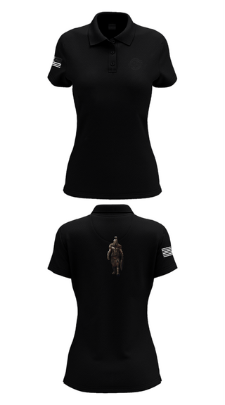 Women's Short Sleeve Performance Polo, JSSD-K, Air Force, Teamtime, Team time, sublimation, custom sports apparel, team uniforms, spirit wear, spiritwear, sports uniforms, custom shirts, team store, custom team store, fundraiser sports, apparel fundraiser