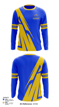 Lehigh Senior High School Football 27780018 Long Sleeve Performance Shirt - 136