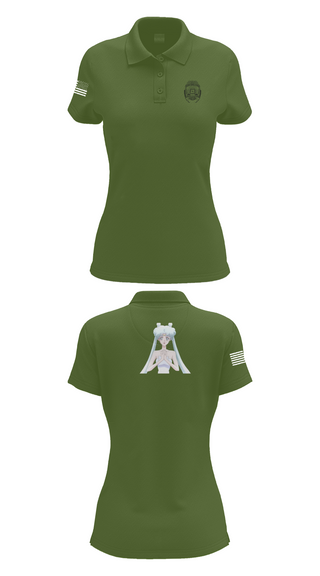 Womens Short Sleeve Performance Polo, State of Hawaii Department of the Attorney General (HIAG) Civil Rights Investigations Unit, Police, Teamtime, Team time, sublimation, custom sports apparel, team uniforms, spirit wear, spiritwear, sports uniforms, custom shirts, team store, custom team store, fundraiser sports, apparel fundraiser