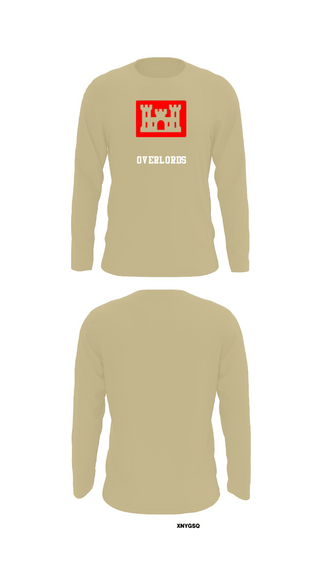 Long Sleeve Performance Shirt, Overlords, Army, Teamtime, Team time, sublimation, custom sports apparel, team uniforms, spirit wear, spiritwear, sports uniforms, custom shirts, team store, custom team store, fundraiser sports, apparel fundraiser