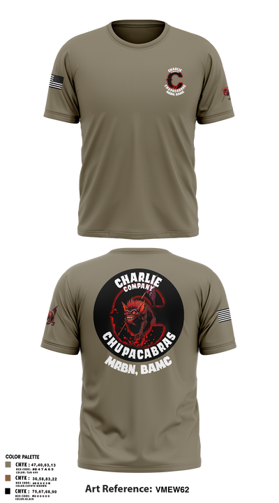 C Co Chupacabras Old School Cotton Feel Shirt - 4
