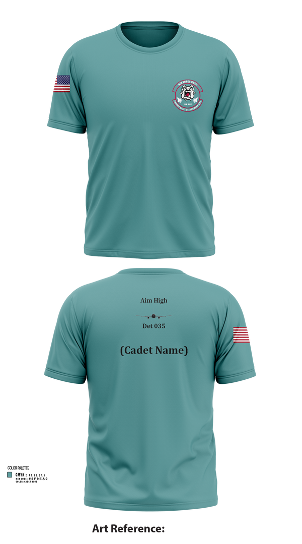 Short Sleeve Performance Shirt, Detachment 035, Air Force, Teamtime, Team time, sublimation, custom sports apparel, team uniforms, spirit wear, spiritwear, sports uniforms, custom shirts, team store, custom team store, fundraiser sports, apparel fundraiser