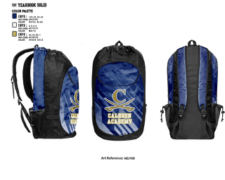 Gear Bag, Calhoun Academy Basketball, Men's Basketball, Teamtime, Team time, sublimation, custom sports apparel, team uniforms, spirit wear, spiritwear, sports uniforms, custom shirts, team store, custom team store, fundraiser sports, apparel fundraiser