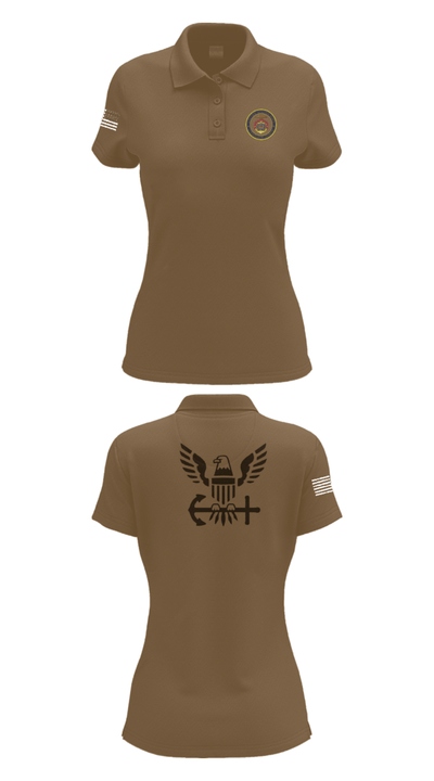 Chaplain Corp 11423583 Women's Short Sleeve Performance Polo  - 14