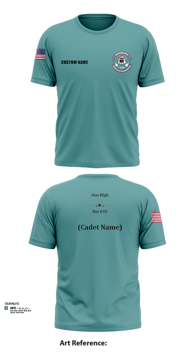 Detachment 035 78200386 Short Sleeve Performance Shirt - 108