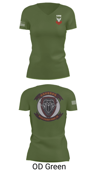 Women's Short Sleeve Vneck Shirt, MCAS CHERRY POINT. H&HS, Navy, Teamtime, Team time, sublimation, custom sports apparel, team uniforms, spirit wear, spiritwear, sports uniforms, custom shirts, team store, custom team store, fundraiser sports, apparel fundraiser