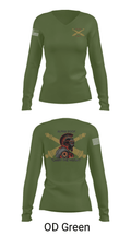 ALPHA ROCK 20137343 Women's Long Sleeve V-neck Shirt - 57