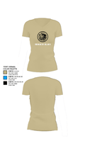 USS MAKIN ISLAND 57574160 Women's Short Sleeve V-neck Shirt - 80