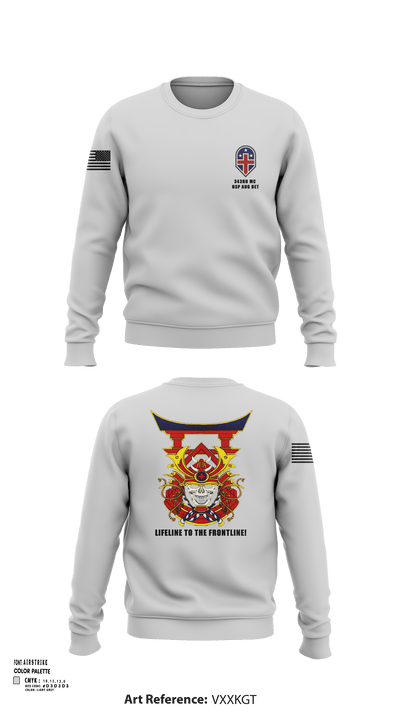 343rd Medical Hospital Augmentation Detachment 45513256 Crew Neck Sweatshirt - 147