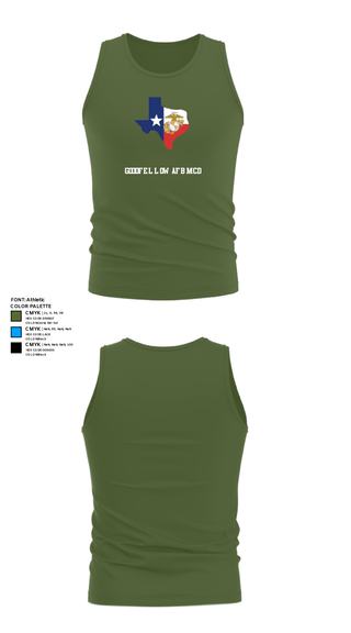 Tank Top, Goodfellow AFB MCD, Marines, Teamtime, Team time, sublimation, custom sports apparel, team uniforms, spirit wear, spiritwear, sports uniforms, custom shirts, team store, custom team store, fundraiser sports, apparel fundraiser