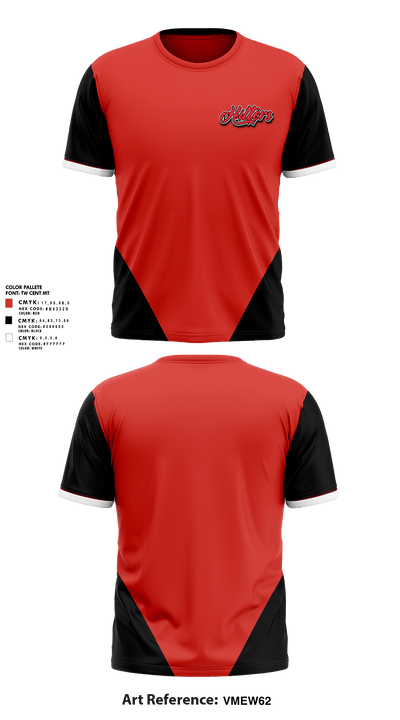 West Mo Hitters 26198575 Short Sleeve Performance Shirt - 1