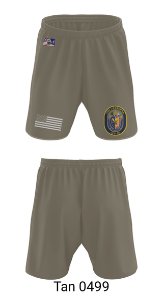 Athletic Shorts With Pockets, USS CANBERRA (LCS 30), Navy, Teamtime, Team time, sublimation, custom sports apparel, team uniforms, spirit wear, spiritwear, sports uniforms, custom shirts, team store, custom team store, fundraiser sports, apparel fundraiser