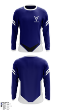 Winfield Youth Wrestling Club 41902136 Long Sleeve Rash Guard Shirt - 2