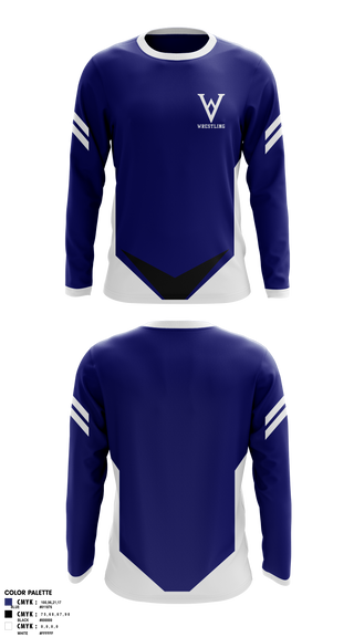 Long Sleeve Rash Guard Shirt, Winfield Youth Wrestling Club, Wrestling, Teamtime, Team time, sublimation, custom sports apparel, team uniforms, spirit wear, spiritwear, sports uniforms, custom shirts, team store, custom team store, fundraiser sports, apparel fundraiser