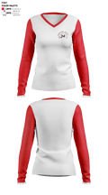 Medford Area Senior High School Band 54149175 Women's Long Sleeve V-neck Shirt -1 41
