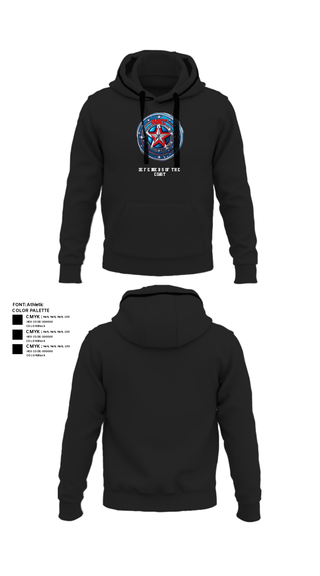 Hoodie, Defenders of the Coast, Army, Teamtime, Team time, sublimation, custom sports apparel, team uniforms, spirit wear, spiritwear, sports uniforms, custom shirts, team store, custom team store, fundraiser sports, apparel fundraiser