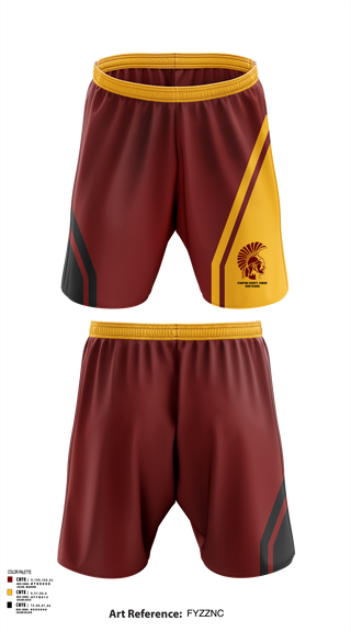 Athletic Shorts With Pockets, Stanton County Junior High School, Spirit Store, Teamtime, Team time, sublimation, custom sports apparel, team uniforms, spirit wear, spiritwear, sports uniforms, custom shirts, team store, custom team store, fundraiser sports, apparel fundraiser