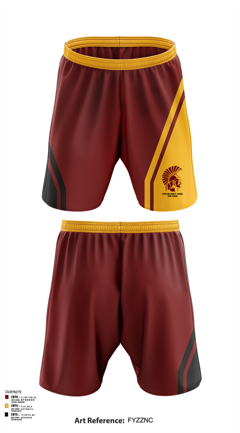 Athletic Shorts With Pockets, Stanton County Junior High School, Spirit Store, Teamtime, Team time, sublimation, custom sports apparel, team uniforms, spirit wear, spiritwear, sports uniforms, custom shirts, team store, custom team store, fundraiser sports, apparel fundraiser