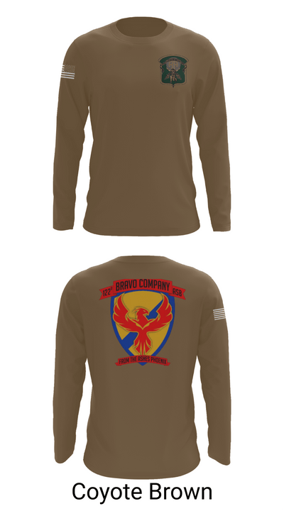 B-Co 122 ASB 42840392 Long Sleeve Performance Shirt - 6