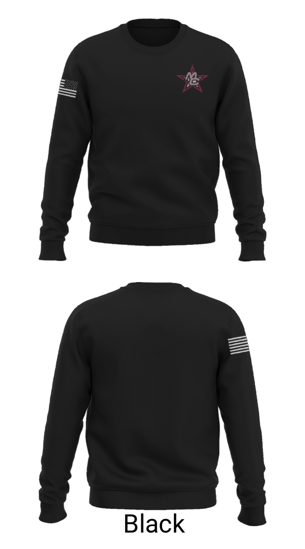 Crew Neck Sweatshirt, Madison County High School Cheer, Cheer, Teamtime, Team time, sublimation, custom sports apparel, team uniforms, spirit wear, spiritwear, sports uniforms, custom shirts, team store, custom team store, fundraiser sports, apparel fundraiser