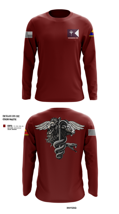 CHIMERA CO 12751765 Long Sleeve Performance Shirt 5
