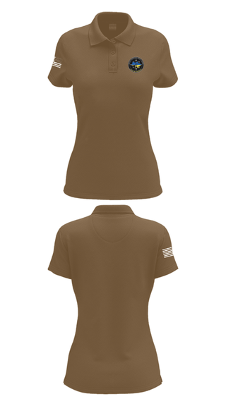 Women's Short Sleeve Performance Polo, 173rd Airborne, Army, Teamtime, Team time, sublimation, custom sports apparel, team uniforms, spirit wear, spiritwear, sports uniforms, custom shirts, team store, custom team store, fundraiser sports, apparel fundraiser