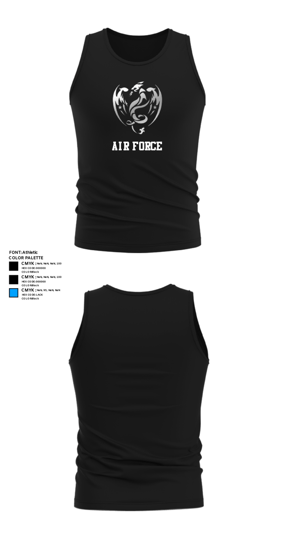Tank Top, 18th Air Support Operations Group, Air Force, Teamtime, Team time, sublimation, custom sports apparel, team uniforms, spirit wear, spiritwear, sports uniforms, custom shirts, team store, custom team store, fundraiser sports, apparel fundraiser