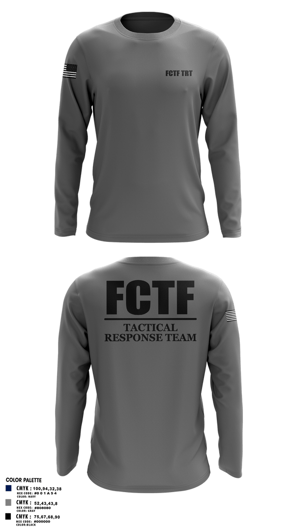Long Sleeve Performance Shirt, FCTF TRT, Police, Teamtime, Team time, sublimation, custom sports apparel, team uniforms, spirit wear, spiritwear, sports uniforms, custom shirts, team store, custom team store, fundraiser sports, apparel fundraiser