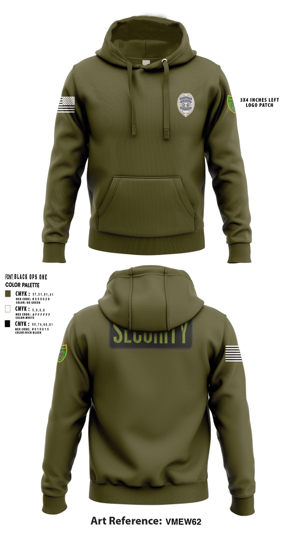 Hoodie, Southern Security & Patrol Services, Police, Teamtime, Team time, sublimation, custom sports apparel, team uniforms, spirit wear, spiritwear, sports uniforms, custom shirts, team store, custom team store, fundraiser sports, apparel fundraiser