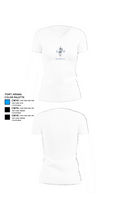 K&M window solutions llc 44492171 Women's Short Sleeve V-neck Shirt - 18
