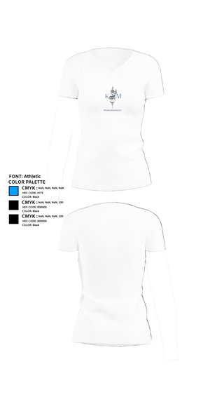 Womens Short Sleeve Vneck Shirt, K&M window solutions llc, , Teamtime, Team time, sublimation, custom sports apparel, team uniforms, spirit wear, spiritwear, sports uniforms, custom shirts, team store, custom team store, fundraiser sports, apparel fundraiser