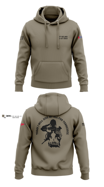 SGT Nelms 78775888 Hoodie - 4