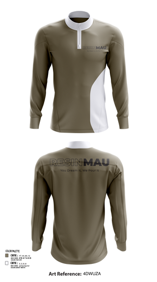 Quarter Zip Jacket, Resin Mau, , Teamtime, Team time, sublimation, custom sports apparel, team uniforms, spirit wear, spiritwear, sports uniforms, custom shirts, team store, custom team store, fundraiser sports, apparel fundraiser