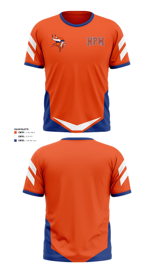 Short Sleeve Performance Shirt, North Pontotoc Middle School Golf, Golf, Teamtime, Team time, sublimation, custom sports apparel, team uniforms, spirit wear, spiritwear, sports uniforms, custom shirts, team store, custom team store, fundraiser sports, apparel fundraiser