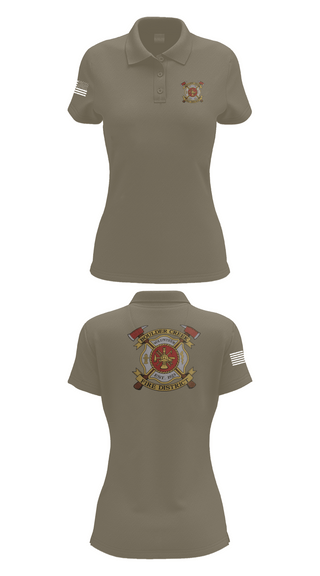 Womens Short Sleeve Performance Polo, Boulder creek fire, , Teamtime, Team time, sublimation, custom sports apparel, team uniforms, spirit wear, spiritwear, sports uniforms, custom shirts, team store, custom team store, fundraiser sports, apparel fundraiser