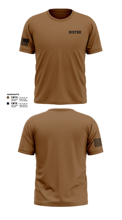 Distro 84236650 Short Sleeve Performance Shirt - 1