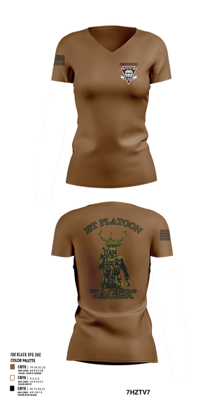 Womens Short Sleeve Vneck Shirt, MFRC, Army, Teamtime, Team time, sublimation, custom sports apparel, team uniforms, spirit wear, spiritwear, sports uniforms, custom shirts, team store, custom team store, fundraiser sports, apparel fundraiser