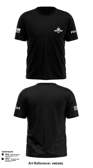 Short Sleeve Performance Shirt, Fargo PD CMT, Police, Teamtime, Team time, sublimation, custom sports apparel, team uniforms, spirit wear, spiritwear, sports uniforms, custom shirts, team store, custom team store, fundraiser sports, apparel fundraiser