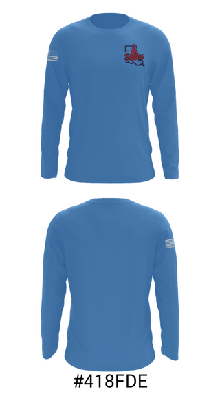 Long Sleeve Performance Shirt, La Drillers, Baseball, Teamtime, Team time, sublimation, custom sports apparel, team uniforms, spirit wear, spiritwear, sports uniforms, custom shirts, team store, custom team store, fundraiser sports, apparel fundraiser