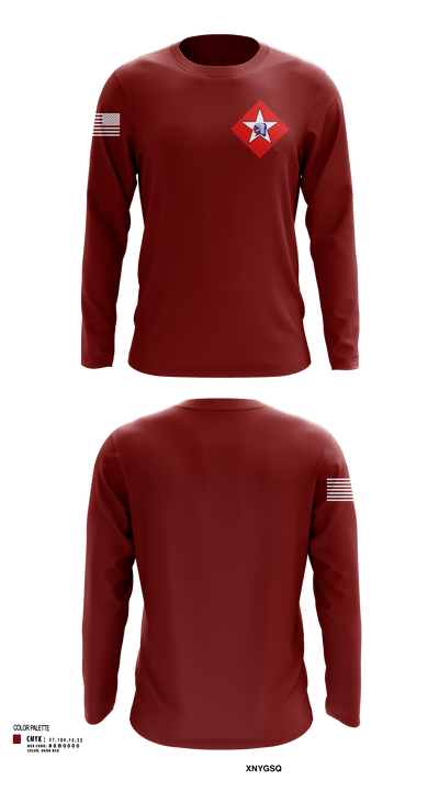 1/6 58710445 Long Sleeve Performance Shirt - 123