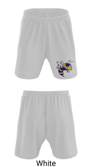 Athletic Shorts With Pockets, Wynne Yellowjackets, Men's Basketball, Teamtime, Team time, sublimation, custom sports apparel, team uniforms, spirit wear, spiritwear, sports uniforms, custom shirts, team store, custom team store, fundraiser sports, apparel fundraiser