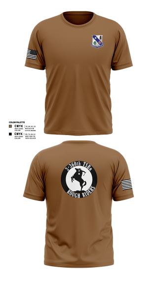 Short Sleeve Performance Shirt, 3-360th TSBn, Army, Teamtime, Team time, sublimation, custom sports apparel, team uniforms, spirit wear, spiritwear, sports uniforms, custom shirts, team store, custom team store, fundraiser sports, apparel fundraiser
