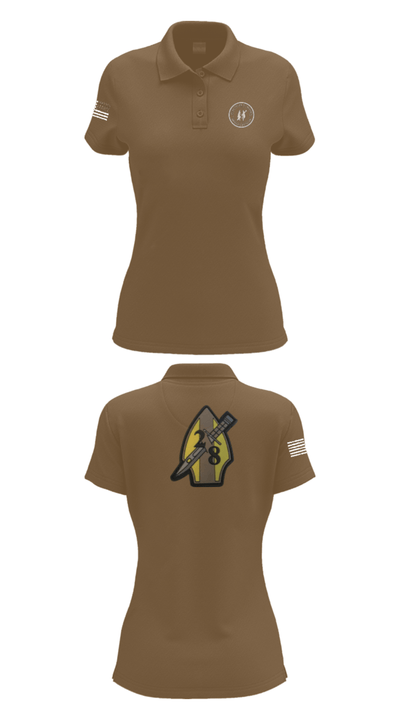 2nd bn 8th Marines 22362545 Women's Short Sleeve Performance Polo  - 15